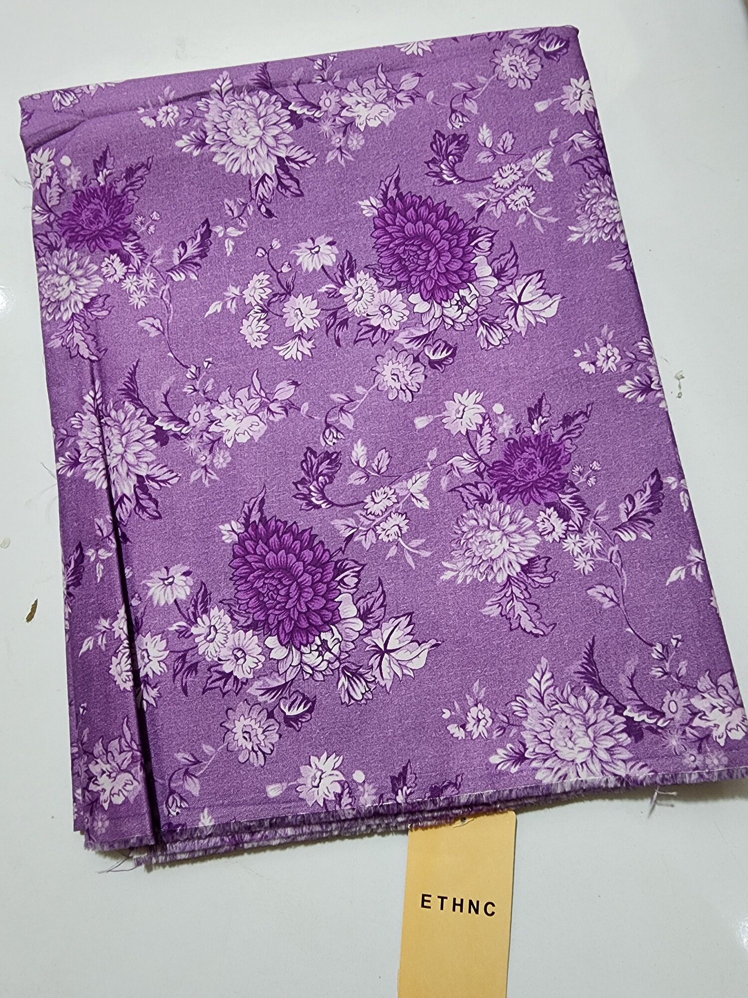UnStitched Purple Flower