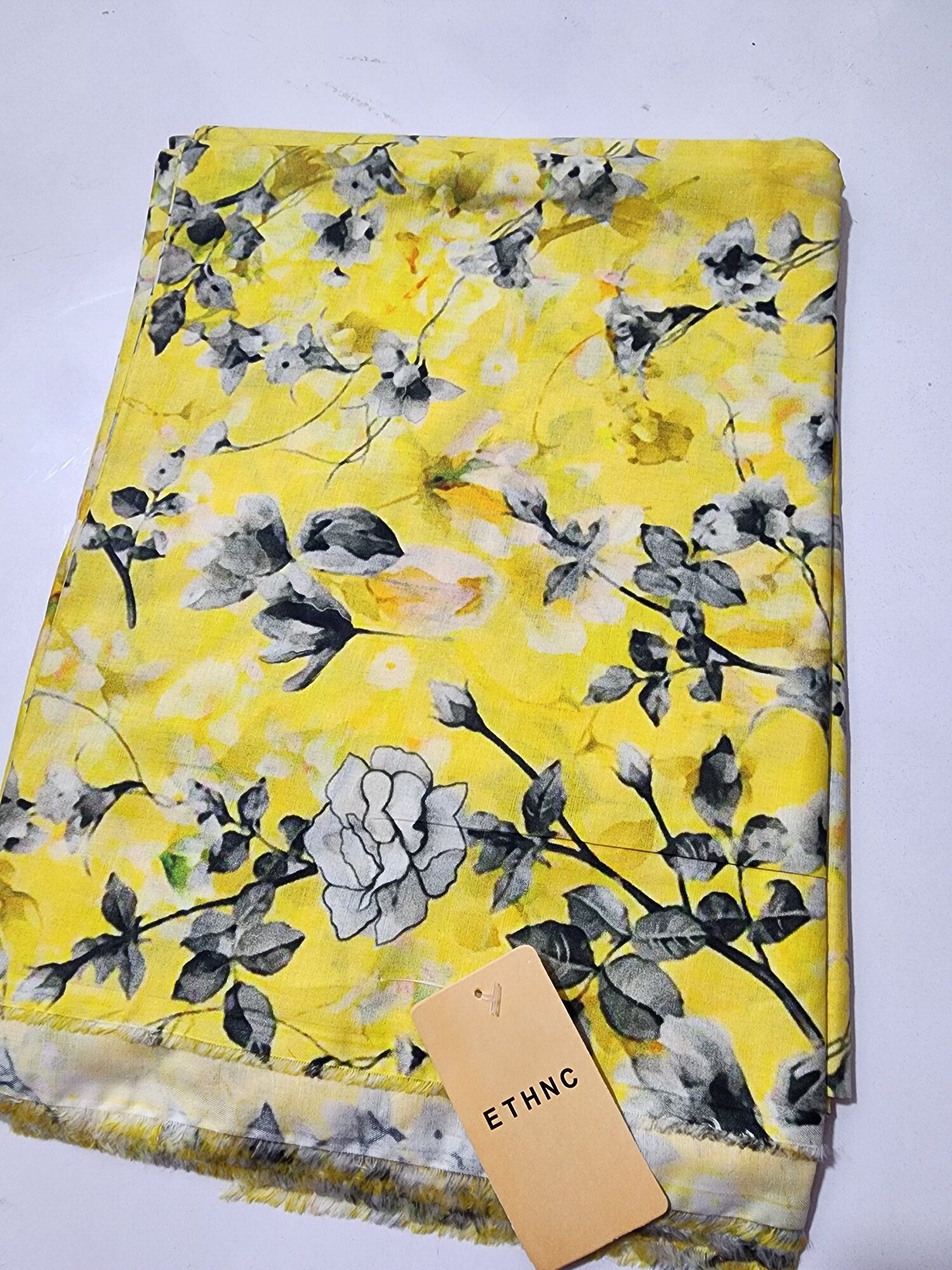 UnStitched Yellow Flower