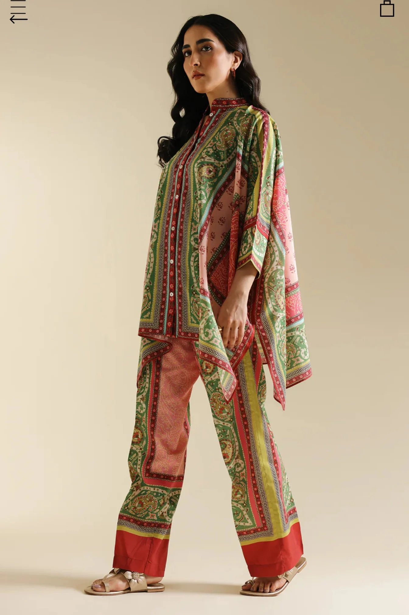 Silk COORD Set 2pc - Image 2