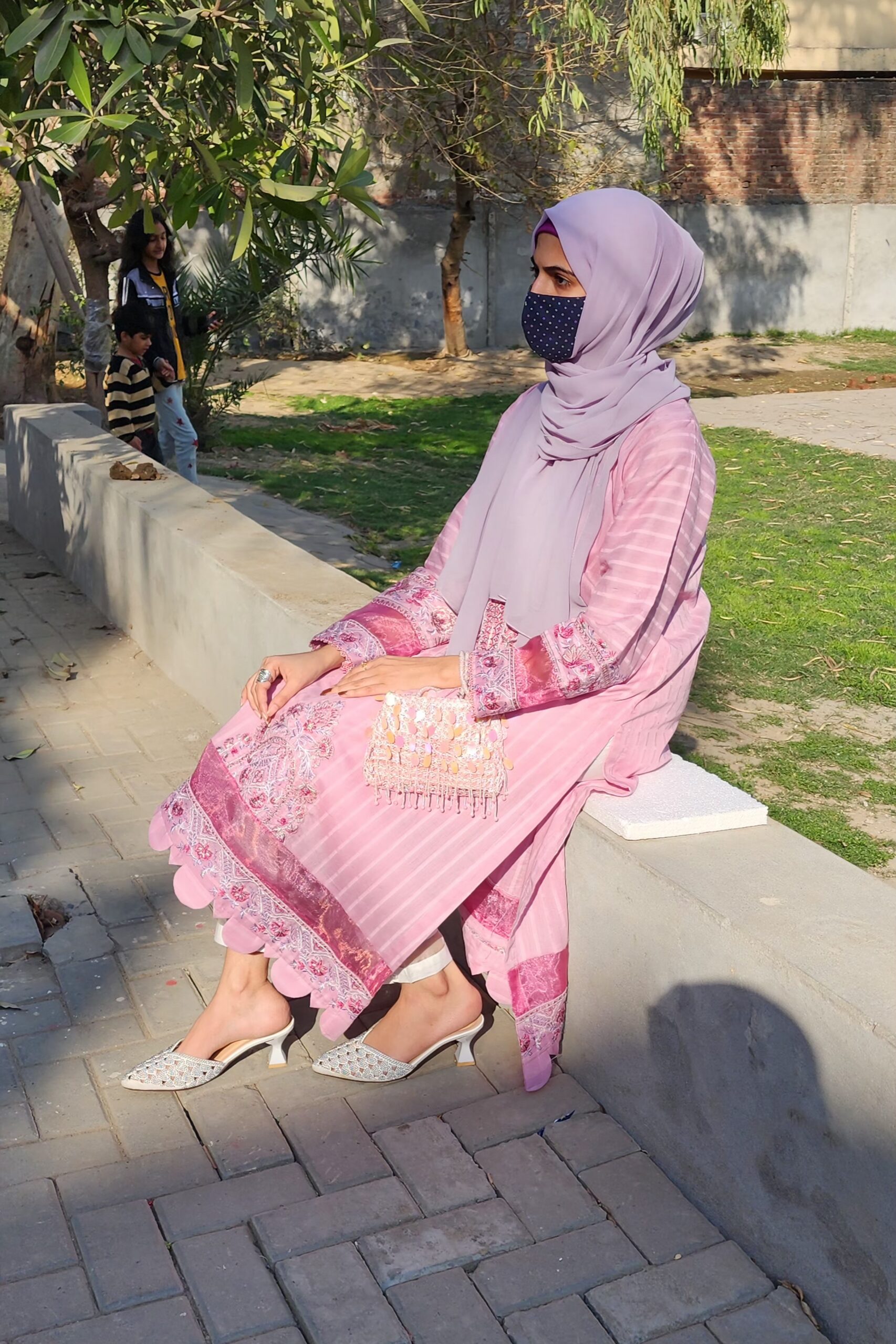 1 pc fully embroidered lawn shirt - Image 3