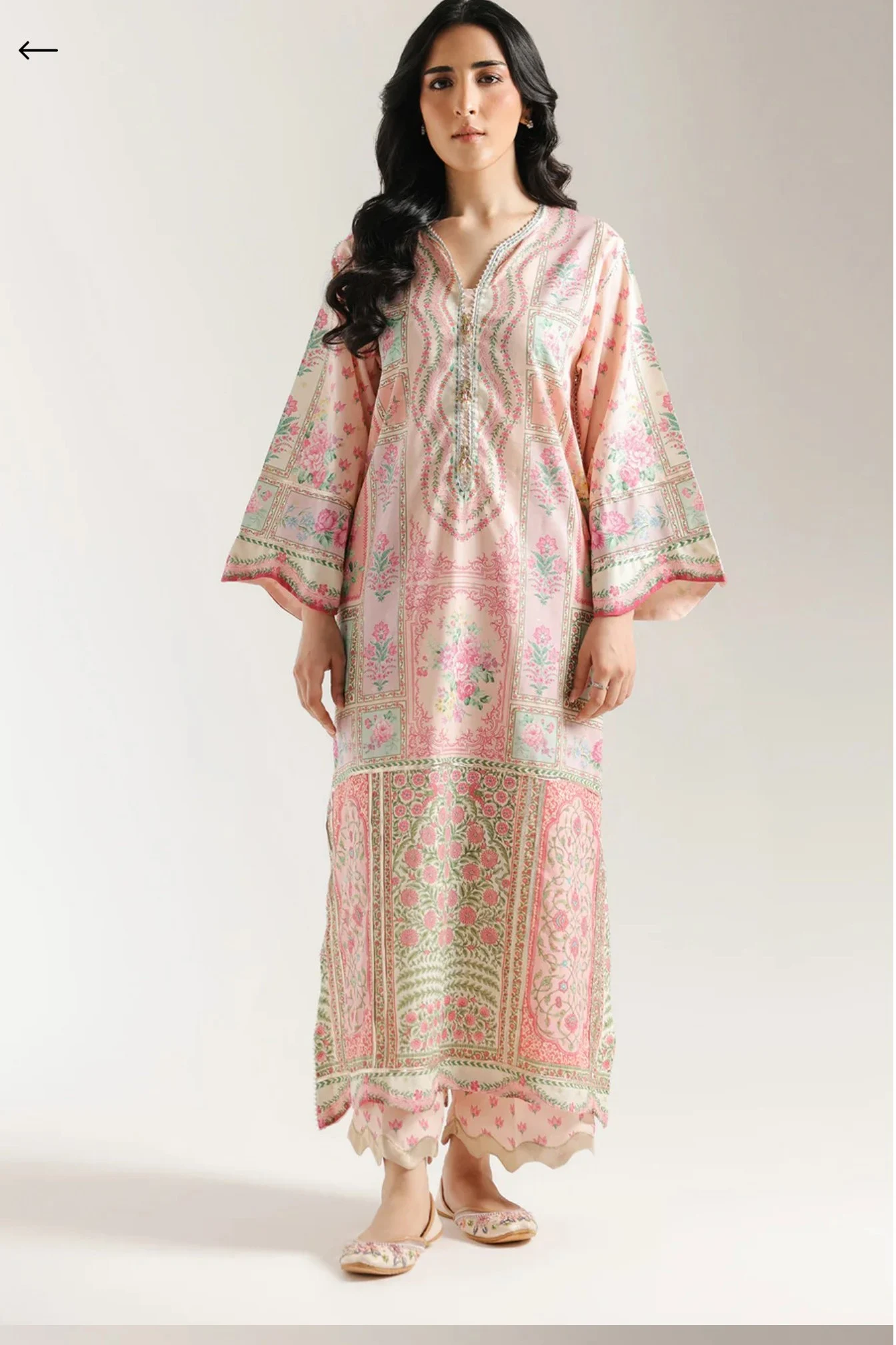 2 pc Lawn printed COORD set