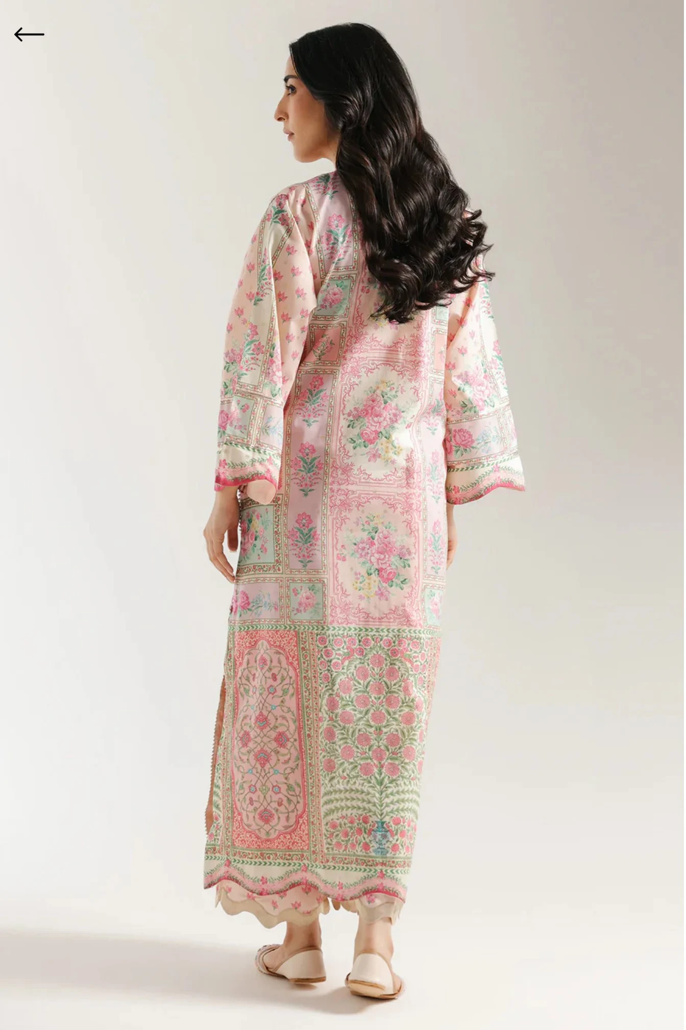 2 pc Lawn printed COORD set - Image 2