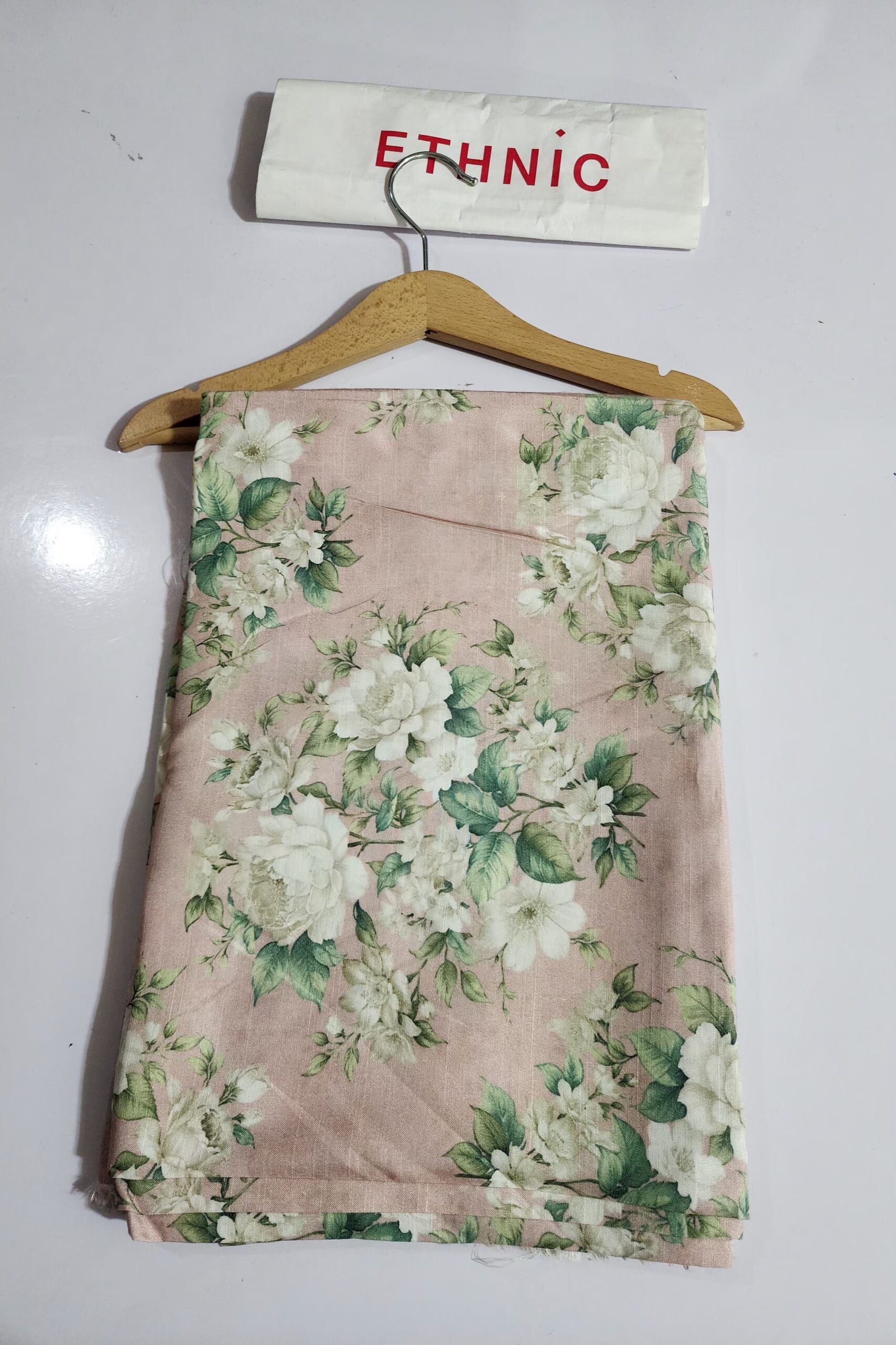 2 pc printed Raw silk all over